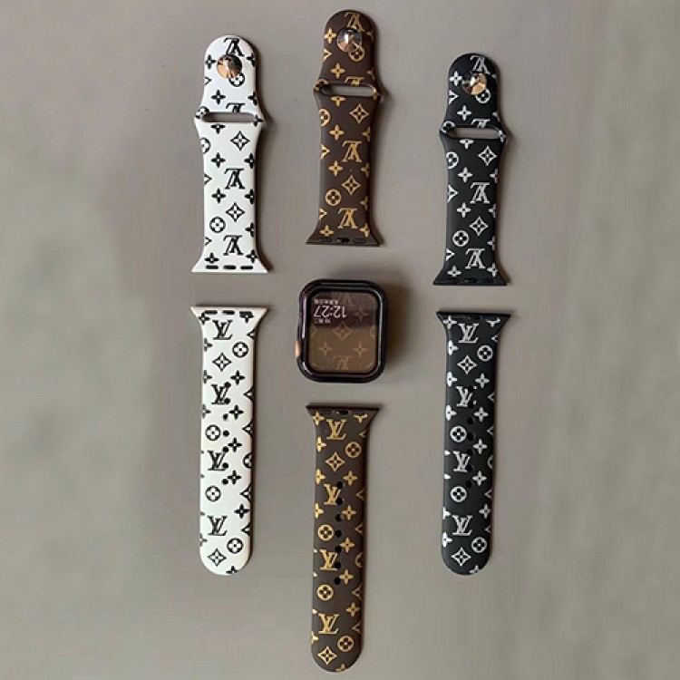 贅沢 ルイヴィトン IWatch se対応ベルト 全世代通用 オシャレ LV