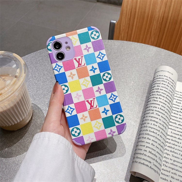 lv ブランド アイフォン13/13pro/13pro maxカバー 個性 鮮やか色合い ヴィトン iphone12Pro/12/12pro maxケース ラバー印刷 色落ちしない iphone11pro/11pro max/11ソフトカバー 落下保護 ファッション
