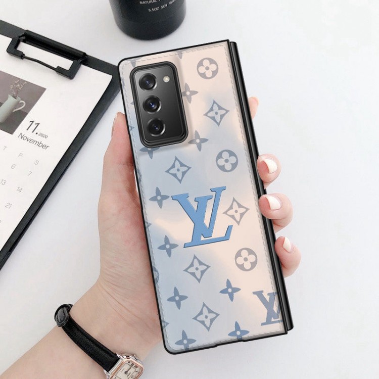 ブランド LV サムスン Z Flip3 5G カバー 上質レザー ルイヴィトン galaxy z fold3 5g ケース 耐衝撃 Galaxy Z Fold2/flip ハードケース 人気モノグラム フィット 男女兼用