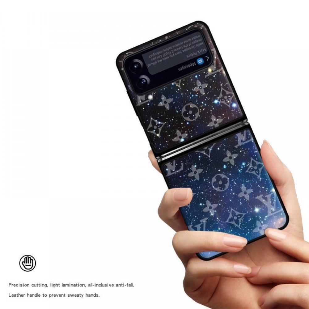 ハイブランド lv サムスンGALAXY Z FLIP3カバー キレイ星の柄 ルイヴィトン Galaxy z flipケース 柔らかい 衝撃吸収 ギャラクシー z flip3ケース 高品質 オシャレ Samsung Galaxy Z Flip5 ケース カバー 折りたたみ型 シンプル グラデーション 可愛い かわいい きらきら おしゃれ レディース ギャラクシー Z フリップ5 おすすめ おしゃれ スマートフォン スマホケース カバー