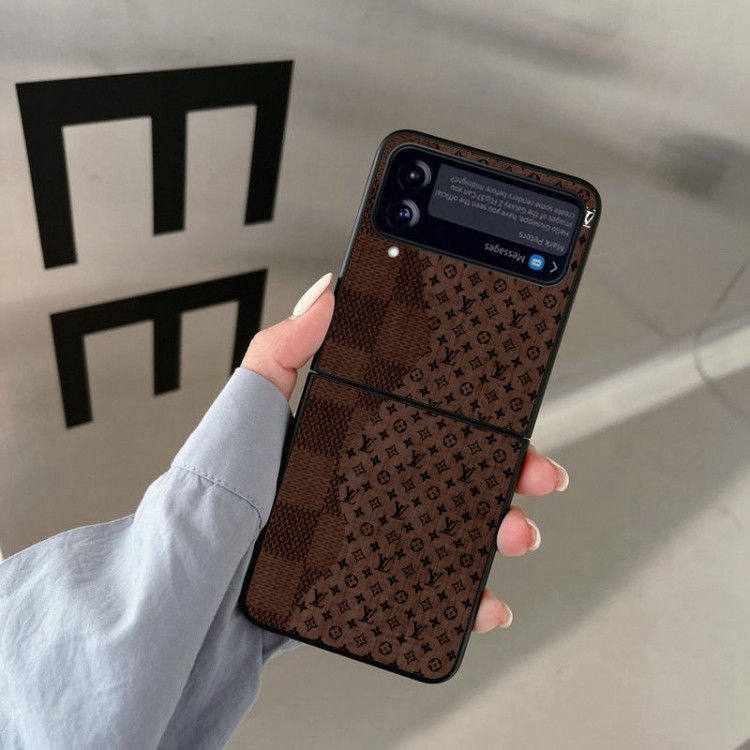 LOUIS VUITTON ギャラクシーZ FLIP3スマホケース 定番デザイン グッチ Galaxy z flip3ケース 高品質 フィット Samsung z flipカバー 軽量 おしゃれ 薄型 放熱性よい 落下保護 メンズ レディース