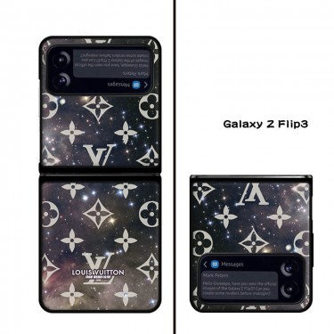 louis vuitton ギャラクシーゼットフリップ4ケースブランド 韓国 オシャレ ルイヴィトン GALAXY Z Flip3ケース 革 耐久性 人気 galaxy z flip4スマホカバー 保護 耐衝撃 スリム 激安