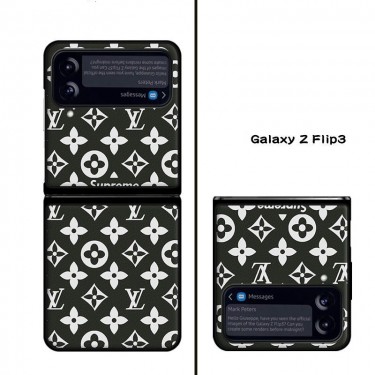 ルイヴィトン 人気モノグラム Galaxy Z Flip4スマホケース 背面レザー ブランド LOUIS VUITTON ギャラクシー Z Flip3カバー 衝撃吸収 キズ防止 Galaxy z flip3ケースハイブランド 軽量 オシャレ 贅沢 メンズ 放熱性 レディース