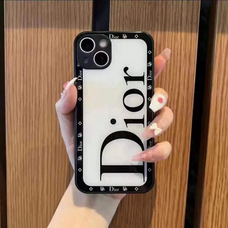 Chanel iphone15/14Pro maxケースハイブランド 玻璃ケース ルイヴィトンiphone 14pro/14Plusケース 高品質 フィット dior アイフォン14/13pro maxカバー 軽量 落下保護 iphone13/12mini/13Proスマホケース 大人気 ファッション