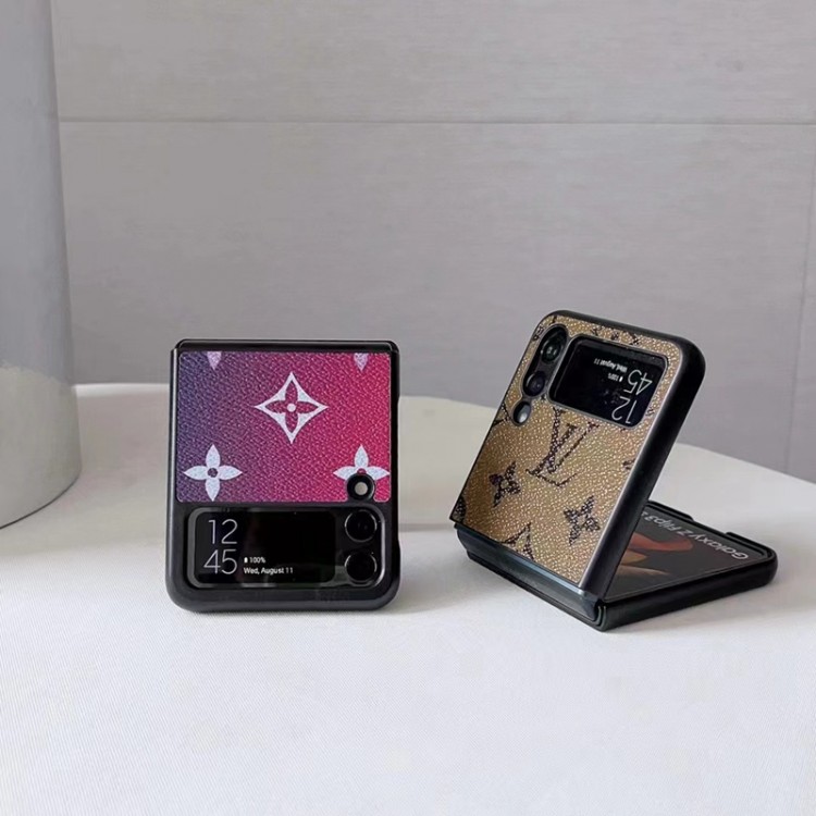 ブランドlv Samsung z flip4 flip5ルイヴィトンスマホケース 簡約 ビジネス ルイヴィトン Galaxy Z Fold4 fold5カバー 背面レザー 耐衝撃 galaxy zflip3/fold3ケース 薄型 おしゃれ 男女兼用