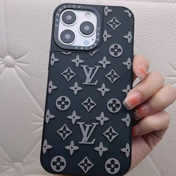 シンプルブランドiPhone15 14pro maxケースルイヴィトンフルーカバーアイフォン15 14 plusハイブランドケースLouis Vuitton iPhone15pro/14/13Pro/12携帯ケースモノグラム落ち着く2色