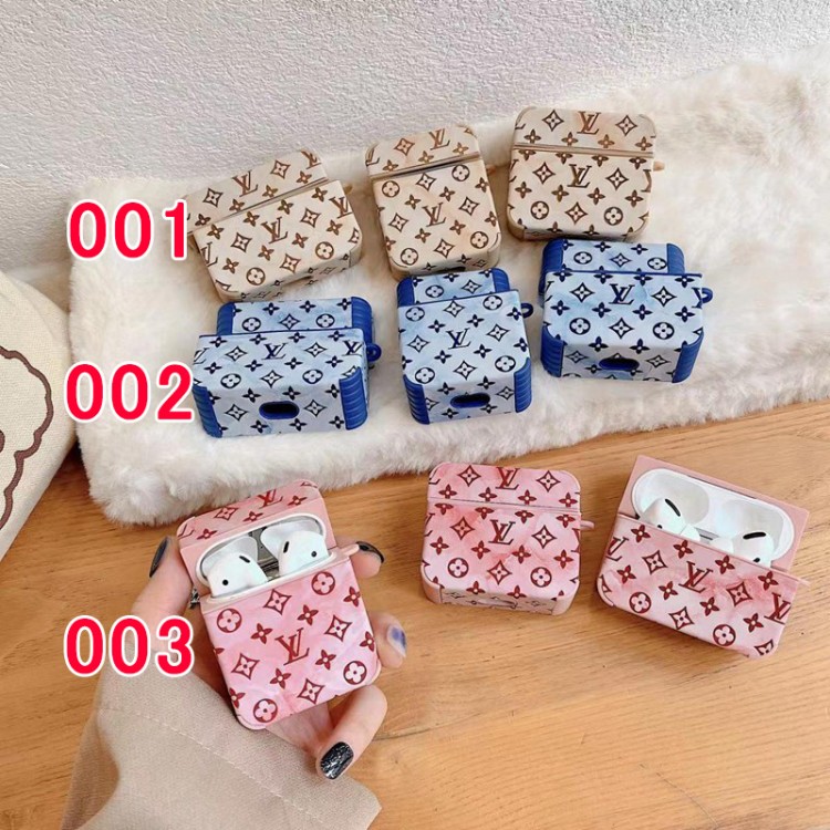 ブランドエアーポッズpro2保護ケースルイヴィトンAirPods 3ケース 携帯便利 おしゃれファッションス綺麗airpods pro2ケース ブランド 人気メンズ向けAirPods 3/2/1ケースブランドかっこいい
