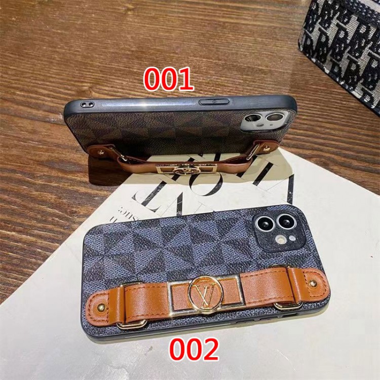 Lv ルイヴィトンアイフォン15 14 plusハイブランドケース 革製 背面ベルト ブランドアイフォン15plus 14プロマックスマホカバー男女兼用芸能人愛用するブランドアイフォン15 14 proケースカバー