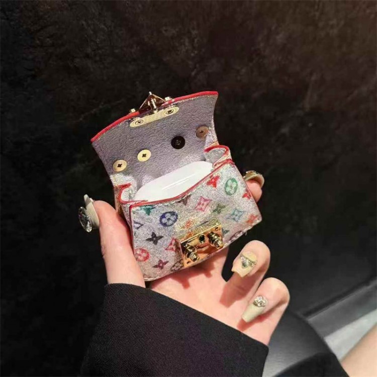 Lv ルイヴィトンairpods 4 pro2 3カバー 軽量 紛失防止かわいいエアーポッズ4/3/2/1カバー個性スニーカー形のairpods 4 pro2 proケース ブランド 人気メンズ向けAirPods 4/3/2/1ケースブランドかっこいい