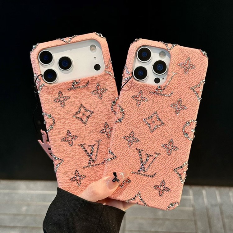 Lv ルイヴィトンアイフォン16 pro max 17 AIR 15 14 16 plus 17eハイブランドケースキラキラ iPhone 16 15 plus 16 17pro max Airブランドスマホケースアップル AIR 17 16e 15 pro max 16 plusケース全機種対応パロディ