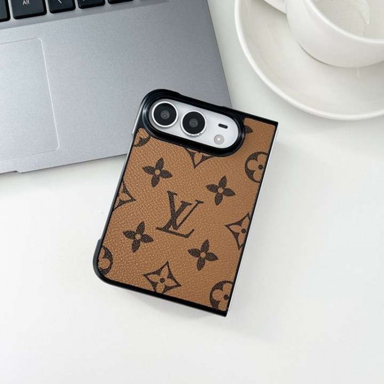 Lv ルイヴィトンiPhone Duo 折りたたみブランドケースメンズブランドギャラクシーz flip 8 7 6 4 5 fold6 5 4 3 7 8 ultraスマホカバースムーズハイブランドアイフォン Duo携帯ケースビジネスブランド落下保護galaxy z flip3 4 5 6 7 8携帯カバーレディース