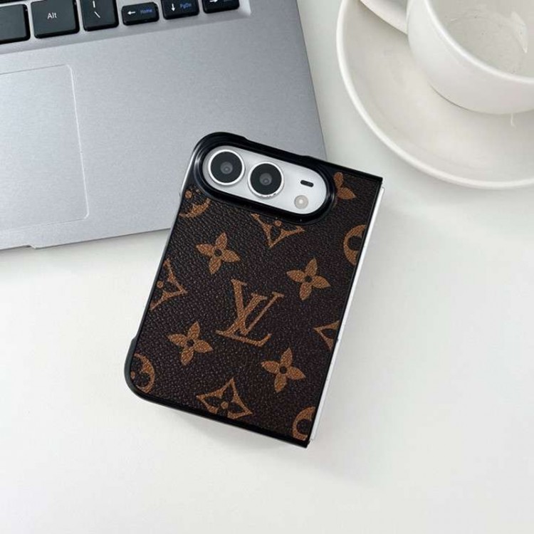 Lv ルイヴィトンiPhone Duo 折りたたみブランドケースメンズブランドギャラクシーz flip 8 7 6 4 5 fold6 5 4 3 7 8 ultraスマホカバースムーズハイブランドアイフォン Duo携帯ケースビジネスブランド落下保護galaxy z flip3 4 5 6 7 8携帯カバーレディース