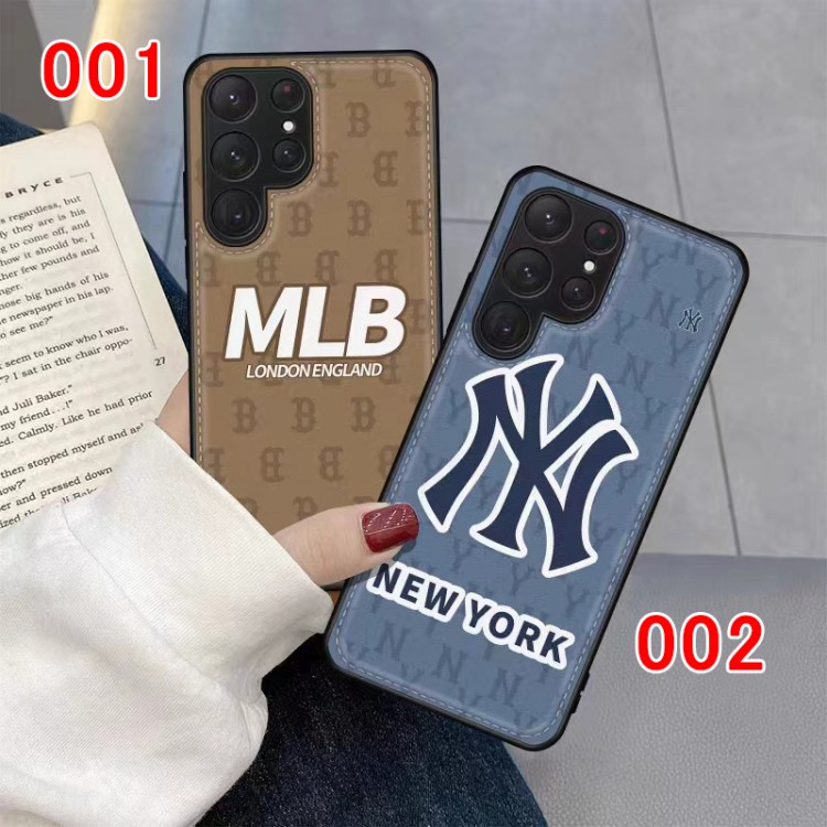 ニューエラ ブランド Galaxy s23 ultraケース 薄型 おしゃれ MLB ギャラクシー S23 PLUS/S23スマホケース 流行り 人気 ファッション SAMSUNG S22/S22+/S22 ULTRAカバーケース 軽量 スリム 放熱性よい 男女兼用