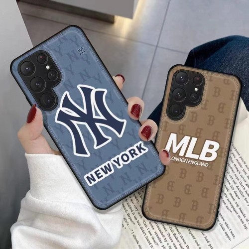 ニューエラ ブランド Galaxy s23 ultraケース 薄型 おしゃれ MLB ギャラクシー S23 PLUS/S23スマホケース 流行り 人気 ファッション SAMSUNG S22/S22+/S22 ULTRAカバーケース 軽量 スリム 放熱性よい 男女兼用