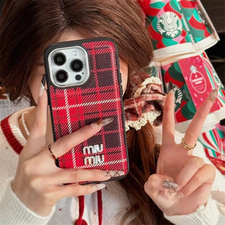 ミュウミュウ MiuMiuアイフォン16 pro max 15 14 16 plusハイブランドケースブランドアイフォン16 pro max 15plus 16プロマックスマホカバー男女兼用芸能人愛用するブランドアイフォン16  pro15 16 proケースカバー