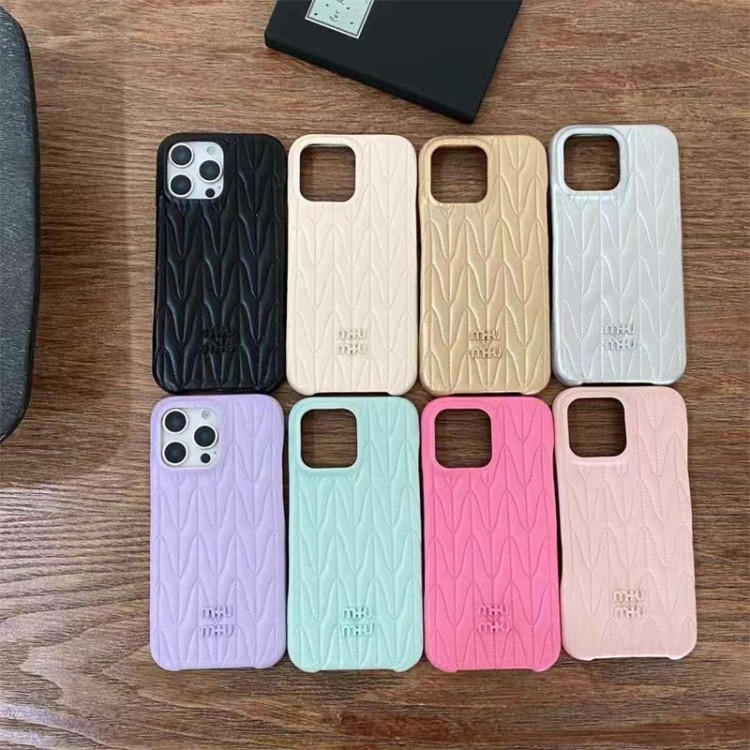 ミュウミュウ MiuMiu iPhone 16 15 plus 16 pro maxブランドスマホケースブランドアイフォン16 pro max 15plus 16eプロマックスマホカバー男女兼用アップル16e 15 pro max 16 plusケース全機種対応パロディ