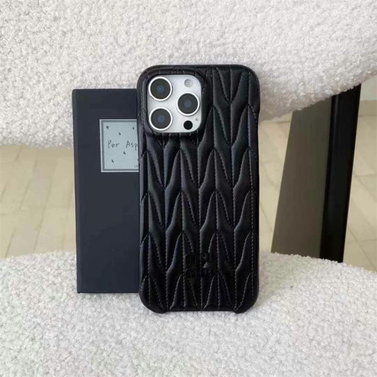 ミュウミュウ MiuMiu iPhone 16 15 plus 16 pro maxブランドスマホケースブランドアイフォン16 pro max 15plus 16eプロマックスマホカバー男女兼用アップル16e 15 pro max 16 plusケース全機種対応パロディ