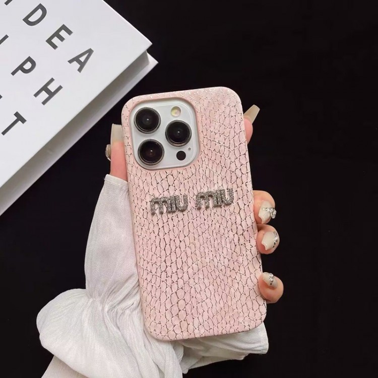 ミュウミュウ MiuMiuアイフォン16 pro max 17 AIR 15 14 16 plusハイブランドケースブランドアイフォン16 pro max Air 17 15plus 16プロマックスマホカバー男女兼用芸能人愛用するブランドアイフォン17 16 pro15 16 pro maxケースカバー