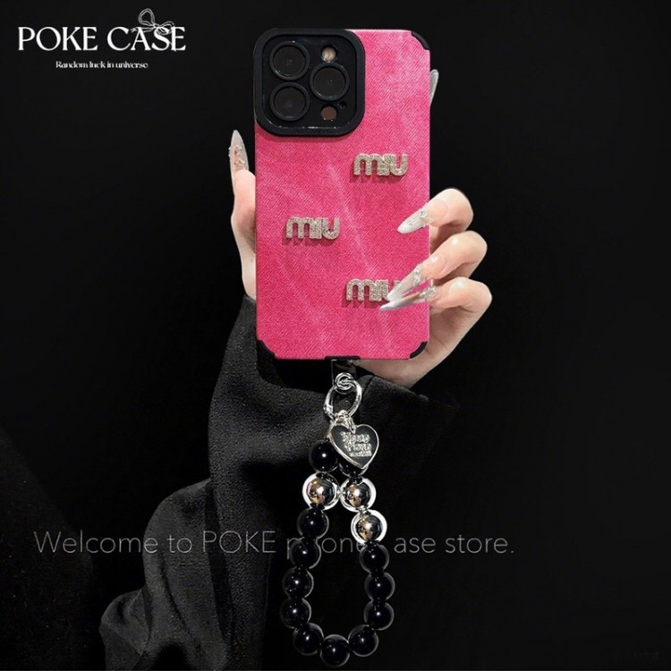 ミュウミュウ MiuMiuアイフォン16 pro max 17 AIR 15 14 16 plus 17eハイブランドケースかわいい アップル16+ 16 pro max 16e 14 15 17 pro air 17eケース激安パロディブランドアイフォン16 pro max Air 17 15plus 16プロマックスマホカバー男女兼用
