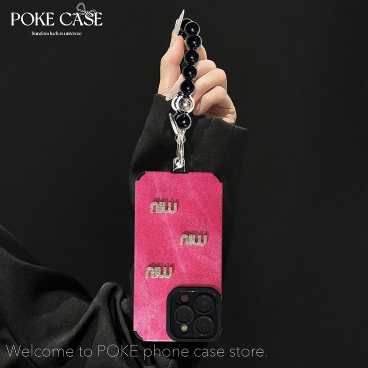 ミュウミュウ MiuMiuアイフォン16 pro max 17 AIR 15 14 16 plus 17eハイブランドケースかわいい アップル16+ 16 pro max 16e 14 15 17 pro air 17eケース激安パロディブランドアイフォン16 pro max Air 17 15plus 16プロマックスマホカバー男女兼用