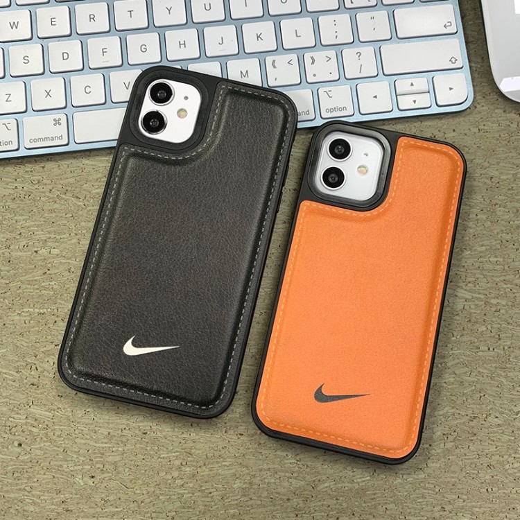 Nike アイフォン13/13pro/13pro maxケースブランド 個性 カッコイイ ナイキ iphone12Pro/12/12pro maxカバー 上質レザー ロゴマーク 変形防止 iphone11pro max/11/se2ソフトケース 高品質 フィット 男子 手入れ安い レディース