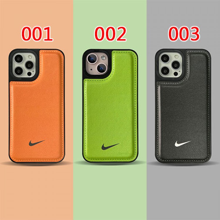 Nike アイフォン13/13pro/13pro maxケースブランド 個性 カッコイイ ナイキ iphone12Pro/12/12pro maxカバー 上質レザー ロゴマーク 変形防止 iphone11pro max/11/se2ソフトケース 高品質 フィット 男子 手入れ安い レディース