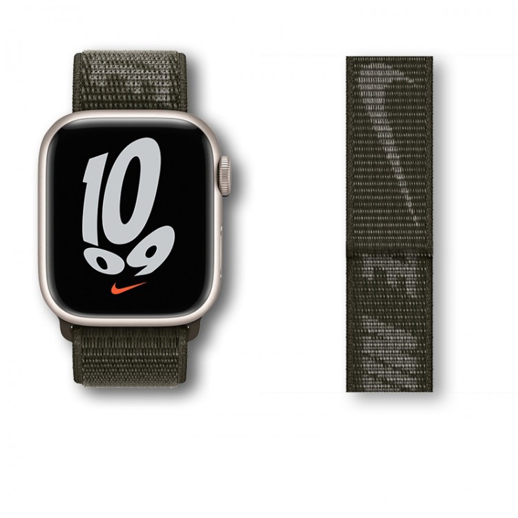 スポーツ ブランド ナイキ IWATCH 8/SE2バンド 耐久性 ナイロン NIKE アップルウォッチ7/6/5/4/3/2/1ベルト 38mm 41mm 42mm 43mm 44mm 45mm ファッション 人気 流行り  フィット オシャレ 男子 若者