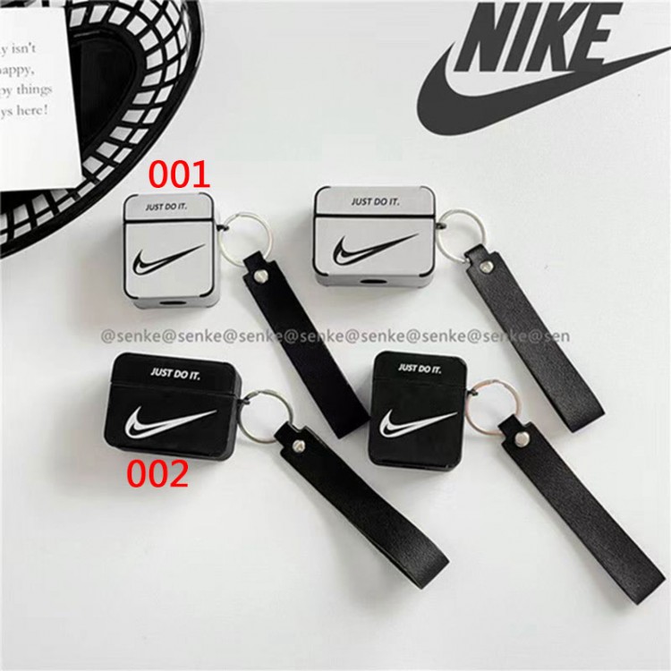 Nike ナイキブランドエアーポッズpro2保護ケースAirPods 3ブランドケース 携帯便利 ファッションかわいいエアーポッズ3/2/1カバー個性ブランドairpods 3/プロカバーパロディ