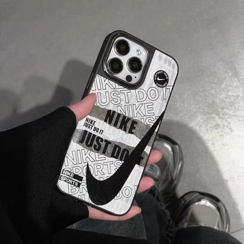 Nike ナイキブランドiPhone15 14pro maxケースメンズブランドアイフォン15plus 14プロマックスマホカバー男女兼用iPhone 15pro max/14proスマホカバー耐衝撃オシャレ