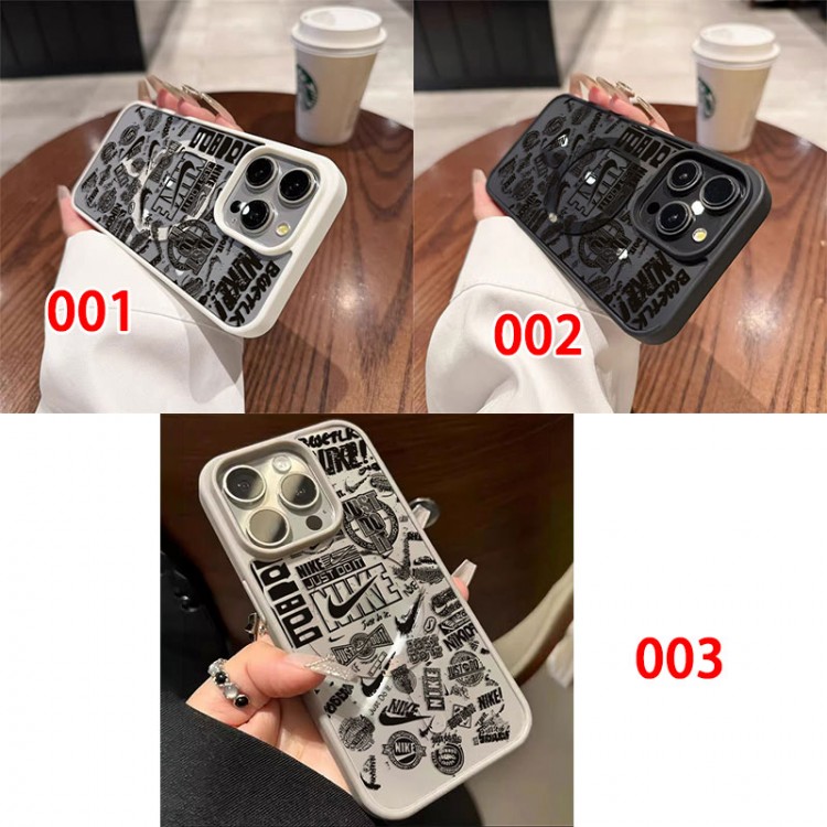 Nike ナイキアイフォン16 pro max 15 14 16 plusハイブランドケースiPhone 16 15 plus 16 pro maxブランドスマホケースブランドアイフォン16 pro max 15plus 16eプロマックスマホカバー男女兼用