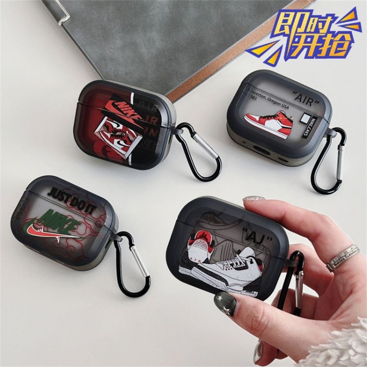 Nike ナイキairpods 4 pro3 pro2 3カバー 軽量 紛失防止ブランドairpods 4 3/プロ2/ プロ3カバーパロディメンズ向けAirPods  Pro3/4/3/2/1ケースブランドかっこいいブランド若者オシャレエアーポッズ4 3 pro2/proケース耐衝撃