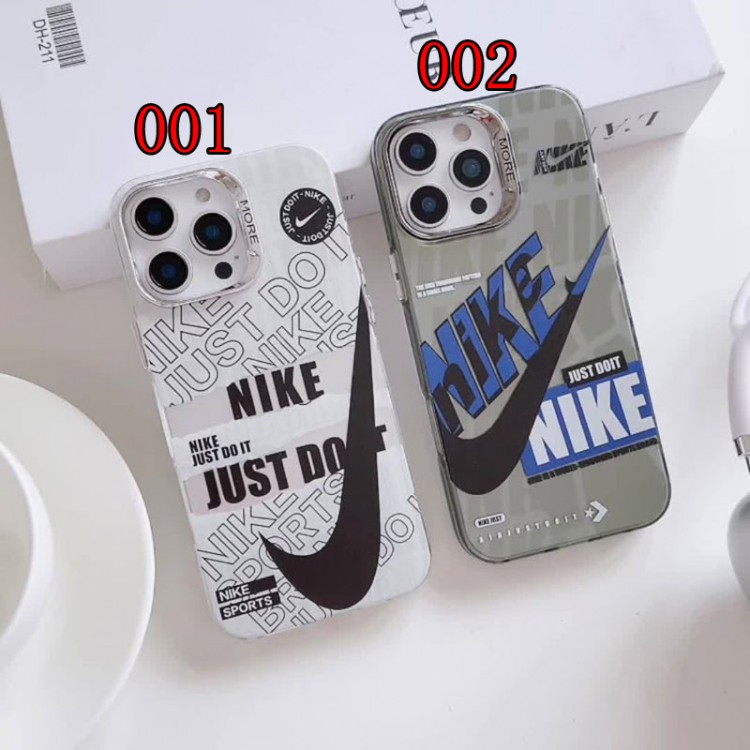 Nike ナイキブランドアップル16+ 16 pro max 16e 14 15 17 pro airケース激安パロディブランドアイフォン16 pro max Air 17 15plus 16プロマックスマホカバー男女兼用芸能人愛用するブランドアイフォン17 16 pro15 16 pro maxケースカバー