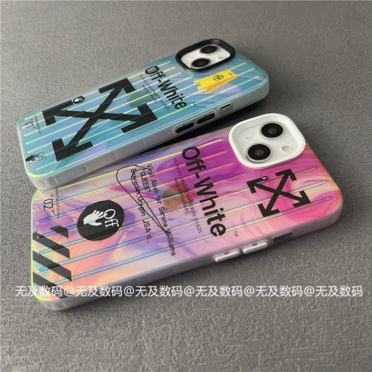 ブランド off-white アイフォン14/14plusケース 個性スーツケース形 オフホワイト iPhone14promax/14Proスマホケース 変色デザイン iphone13pro/13pro maxカバー メンズ 衝撃吸収 iPhone12pro/11Pro maxケース 黄変防止 オシャレ 軽量
