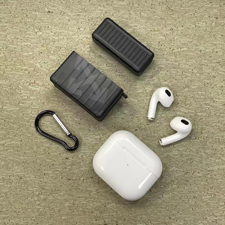 オフホワイト エアーポッズ pro2 保護ケース 全面保護 キズ防止 off-white ブランド airpods 3/2/1カバー 個性矢印の柄 AirPods Proケース 紛失防止 ファッション 携帯便利 メンズ