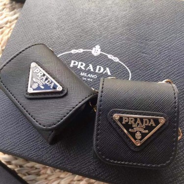 プラダ AIRPODS 3 世代ケースブランド 純正レザー 贅沢感 360度 フィット Prada エアーポッズプロ収納カバー 傷防止 おしゃれ airpods 2/1ケース 高品質 ファッション 紛失なし メンズ レディース