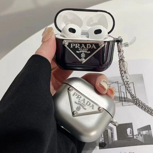 Prada プラダairpods proカバー 軽量 紛失防止スニーカー形のairpods pro2ケース ブランド 人気メンズ向けAirPods 3/2/1ケースブランドかっこいいブランド若者オシャレエアーポッズpro2/proケース耐衝撃