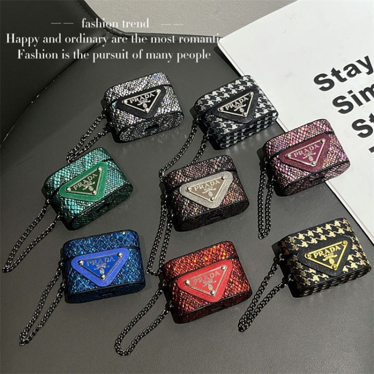 Prada プラダブランドエアーポッズpro2 4 3 2 max保護ケーススニーカー形のairpods 4 pro2 proケース ブランド 人気ブランドairpods 4 3/プロ2カバーパロディブランド若者オシャレエアーポッズ4 3 pro2/proケース耐衝撃