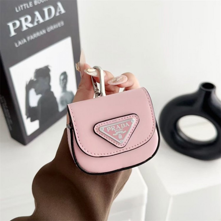 Prada プラダブランドエアーポッズpro2 4 3 2 max保護ケースairpods 4 pro2 3カバー 軽量 紛失防止 airpods 4 pro2 proケース ブランド 人気ブランドairpods 4 3/プロ2カバーパロディ