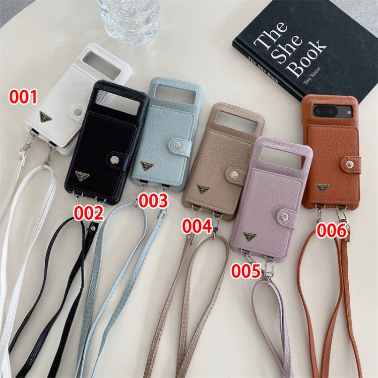 Prada プラダAQUOS wish3/2/1ケース 男女革製aquos R9 R8 5Gケース SHG02アクオス SENSE8 PLUSスマホケース AQUOS R8/R8 PRO/R7/R6 AQUOS Zero6ケース