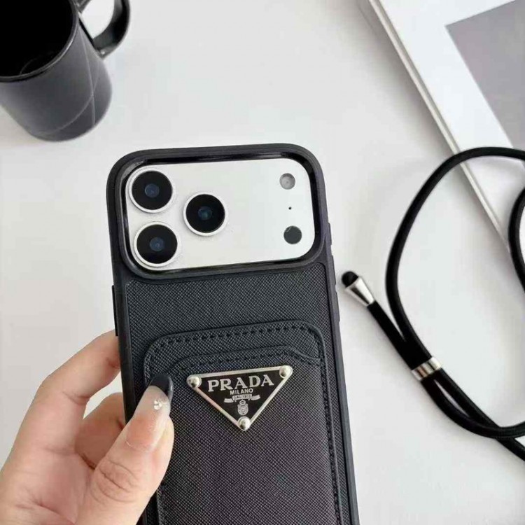 Prada プラダiPhone 16 15 plus 16 17pro max Airブランドスマホケースブランドアイフォン16 pro max Air 17 15plus 16プロマックスマホカバー男女兼用芸能人愛用するブランドアイフォン17 16 pro15 16 pro maxケースカバー