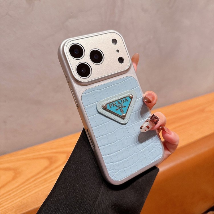 Prada プラダアイフォン16 pro max 17 AIR 15 14 16 plusハイブランドケースブランドアイフォン16 pro max Air 17 15plus 16プロマックスマホカバー男女兼用芸能人愛用するブランドアイフォン17 16 pro15 16 pro maxケースカバー