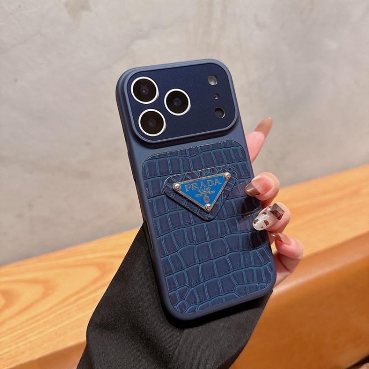 Prada プラダアイフォン16 pro max 17 AIR 15 14 16 plusハイブランドケースブランドアイフォン16 pro max Air 17 15plus 16プロマックスマホカバー男女兼用芸能人愛用するブランドアイフォン17 16 pro15 16 pro maxケースカバー