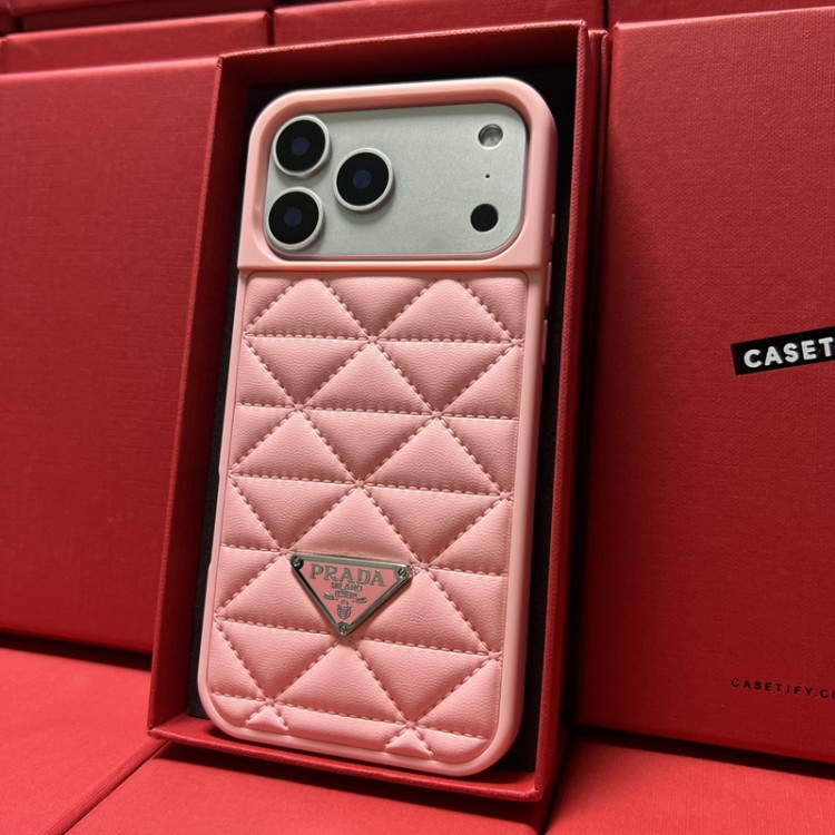 Prada プラダiPhone 16 15 plus 16 17pro max Airブランドスマホケース芸能人愛用するブランドアイフォン17 16 pro15 16 pro maxケースカバーアップル AIR 17 16e 15 pro max 16 plusケース全機種対応パロディ