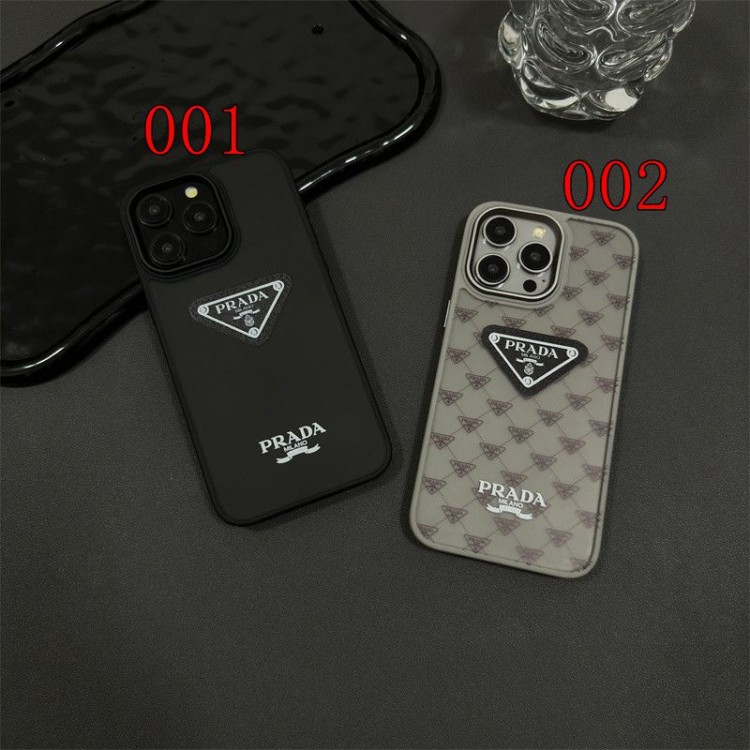 Prada プラダアイフォン16 pro max 17 AIR 15 14 16 plus 17eハイブランドケースブランドアイフォン16 pro max Air 17 15plus 16プロマックスマホカバー男女兼用アップル AIR 17 16e 15 pro max 16 plusケース全機種対応パロディ