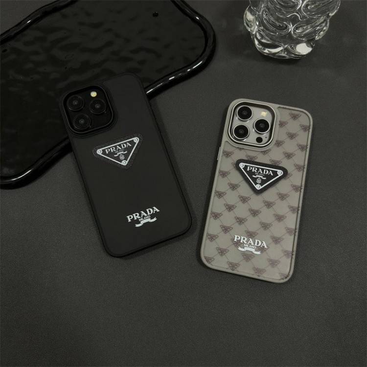 Prada プラダアイフォン16 pro max 17 AIR 15 14 16 plus 17eハイブランドケースブランドアイフォン16 pro max Air 17 15plus 16プロマックスマホカバー男女兼用アップル AIR 17 16e 15 pro max 16 plusケース全機種対応パロディ