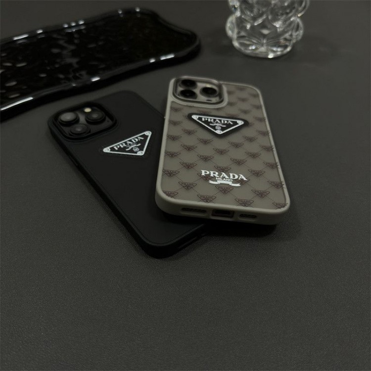 Prada プラダアイフォン16 pro max 17 AIR 15 14 16 plus 17eハイブランドケースブランドアイフォン16 pro max Air 17 15plus 16プロマックスマホカバー男女兼用アップル AIR 17 16e 15 pro max 16 plusケース全機種対応パロディ