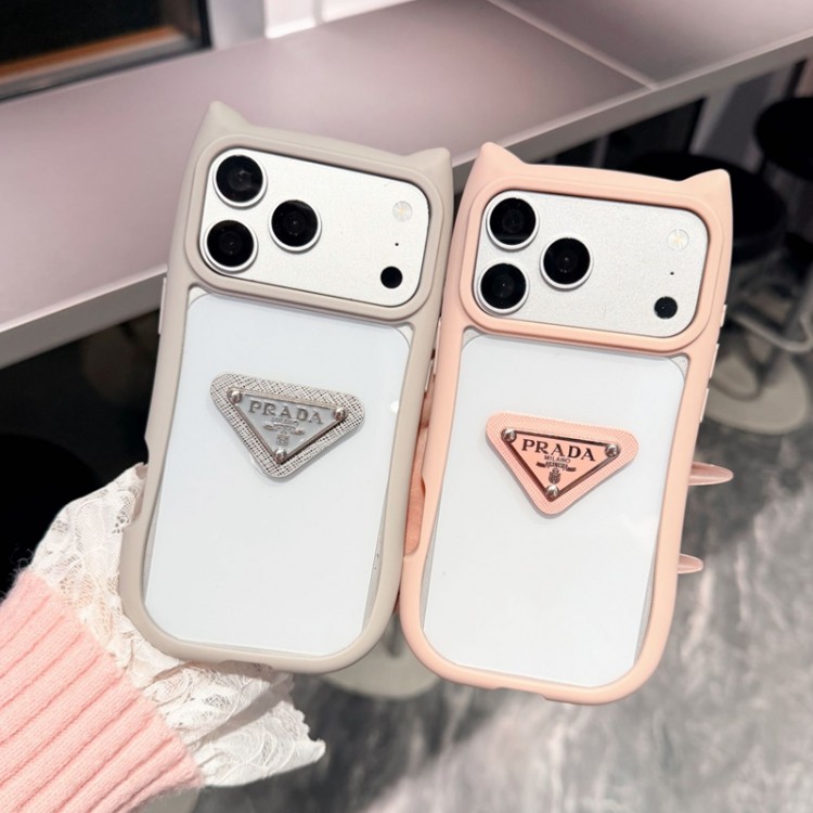 Prada プラダブランドアップル18pro max 16+ 16 pro max 16e 18 15 17 pro air 17eケース激安パロディiPhone 16 15 plus 18 17pro max AirブランドスマホケースiPhone 18 16 17 17e 15pro max 16pro スマホカバー耐衝撃オシャレ