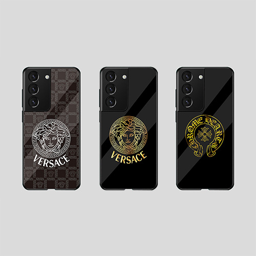 ブランド ヴェルサーチ GALAXY s22ultra/s21+/s21/s21ultra携帯ケース 強化ガラス 耐衝撃 Versace サムスン NOTE20/20ULTRA/S20+/S20ultraスマホカバー 簡約ジャケット型 ビジネス galaxy s20/s10+/note10/note10+ハードカバー 手入れ簡単 メンズ レディース