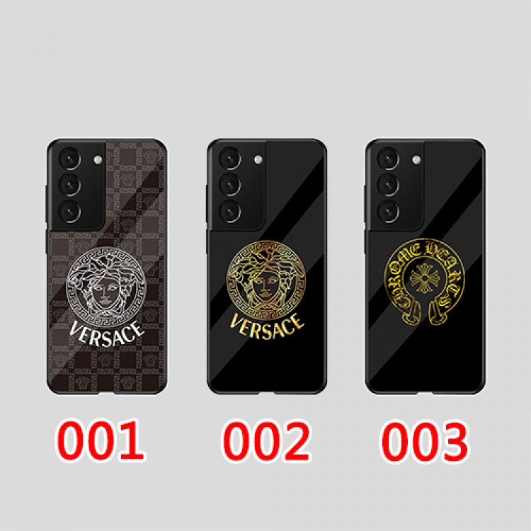 ブランド ヴェルサーチ GALAXY s22ultra/s21+/s21/s21ultra携帯ケース 強化ガラス 耐衝撃 Versace サムスン NOTE20/20ULTRA/S20+/S20ultraスマホカバー 簡約ジャケット型 ビジネス galaxy s20/s10+/note10/note10+ハードカバー 手入れ簡単 メンズ レディース