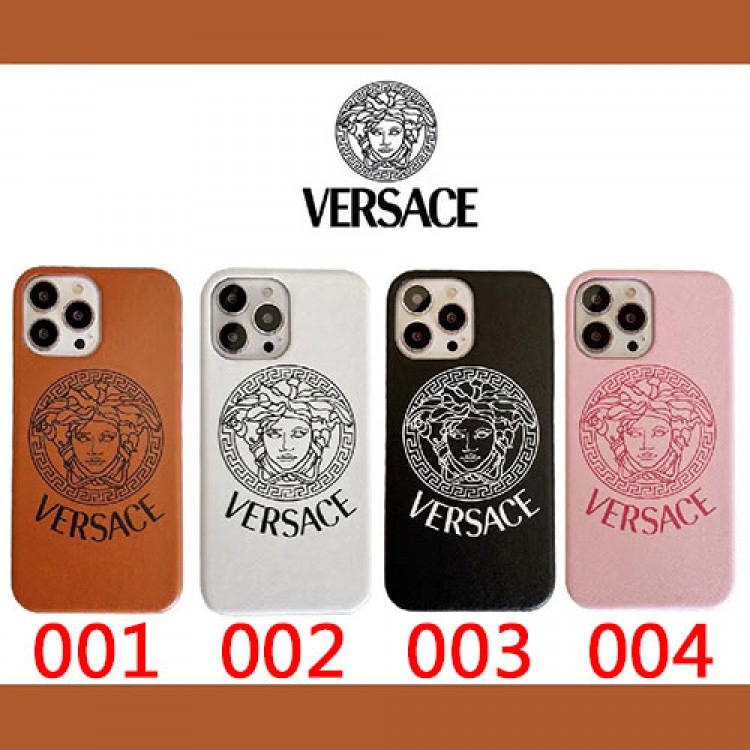 Versace アイフォン13pro max/13pro/13ケースブランド 高級レザー 贅沢 おしゃれ ヴェルサーチ IPHONE12pro max/12pro/12薄型カバー フィット 放熱性よい iphone11pro max/11pro/11ソフトケース 手入れやすい メンズ レディース